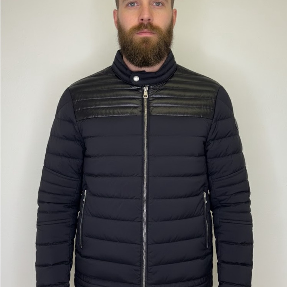Authentic Moncler Men's Black Puffer Jacket